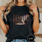 Ghost Reading in the Library T-shirt