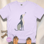 When the Snow Flies Dog T-shirt
