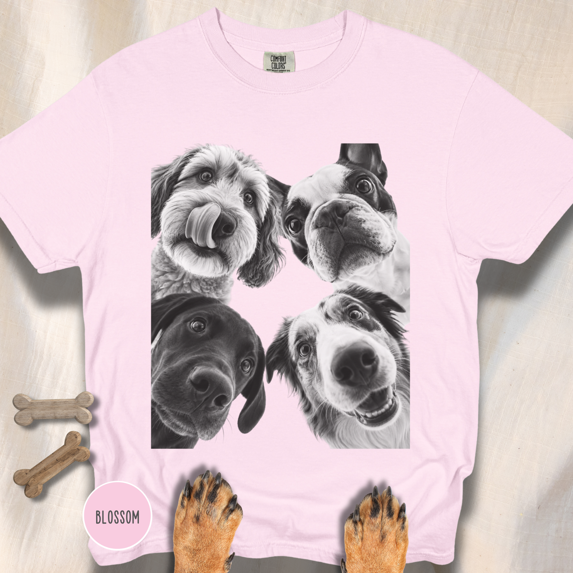 Four Dog Point of View T-shirt