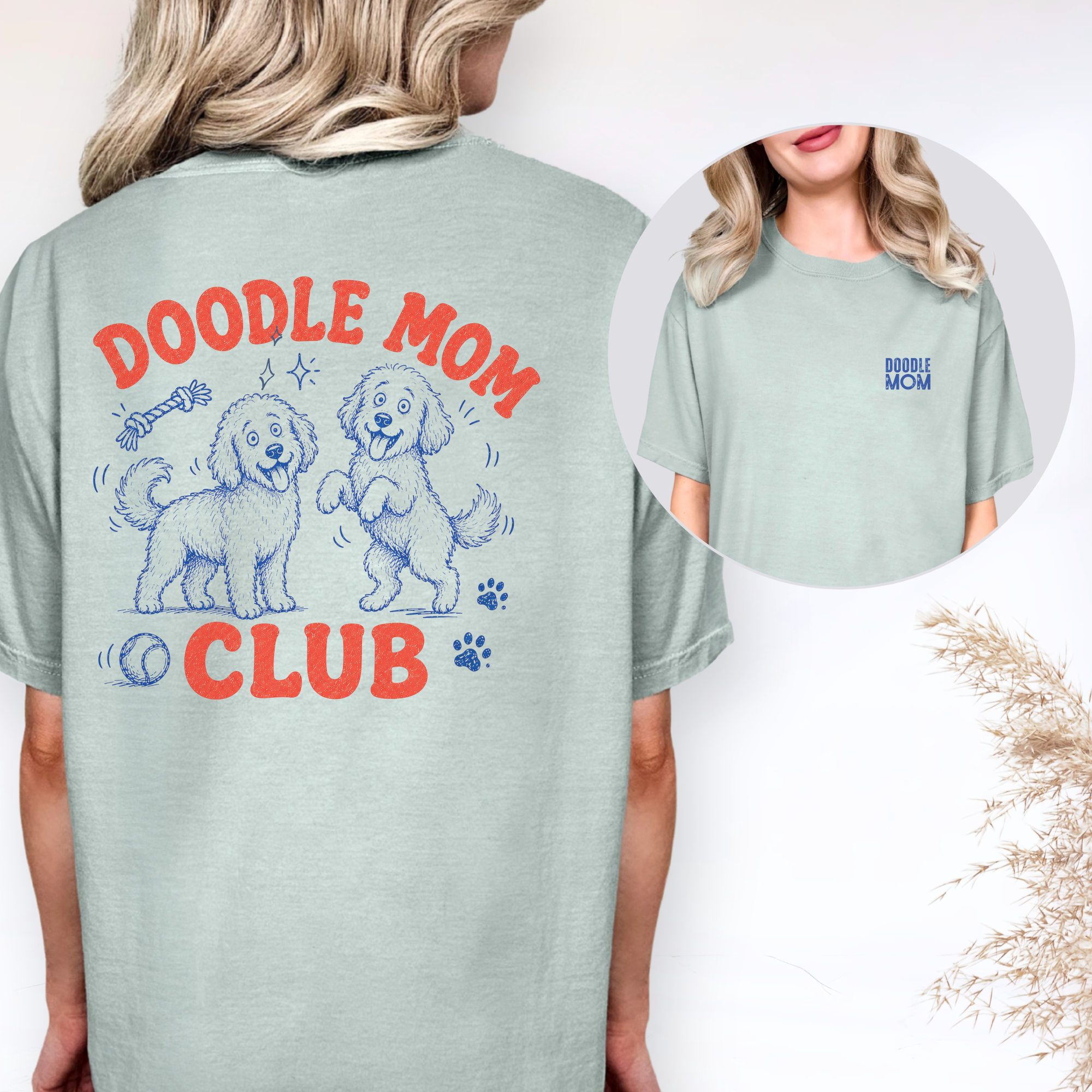 Goldendoodle Mom Club T-shirt