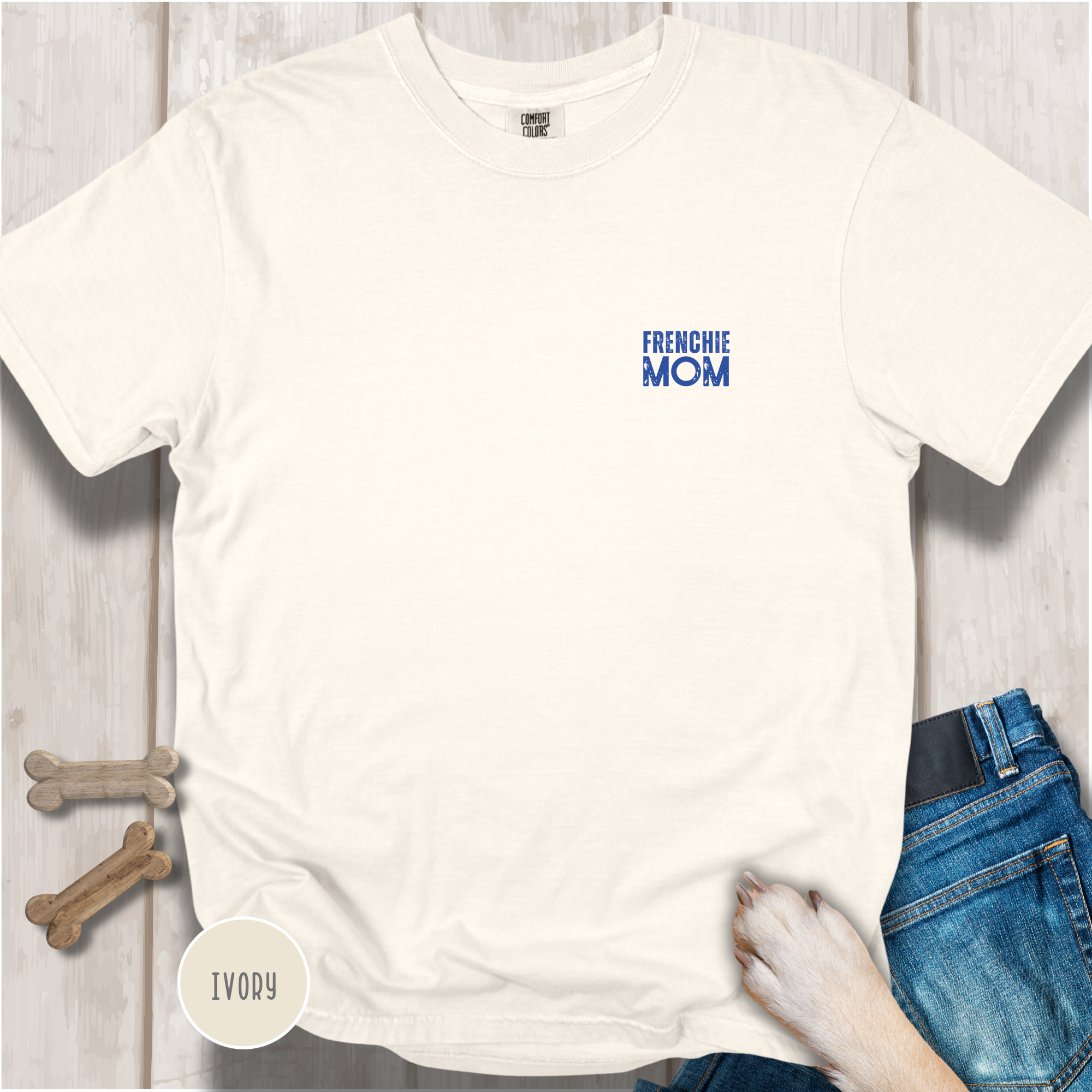 Frenchie Mom Club T-shirt