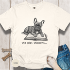 French Bulldog The Plot Thickens T-shirt