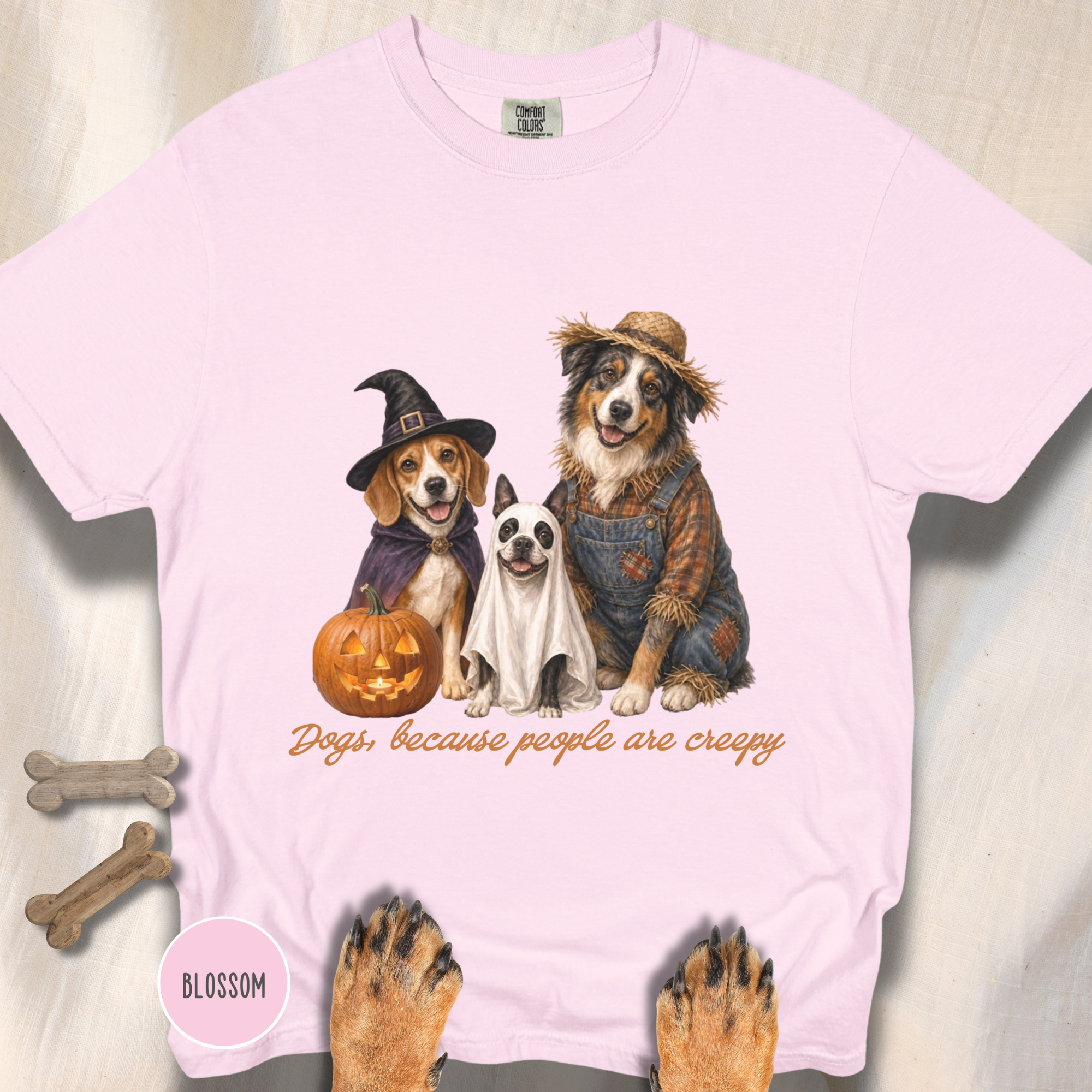 Dogs, Because People are Creepy T-shirt