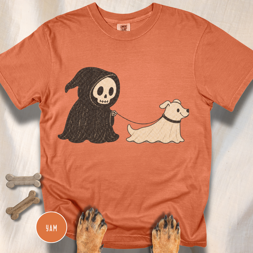 Reaper Walks the Dog T-shirt