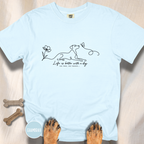Life is Better with a Dog or Two or Three in Spring T-shirt