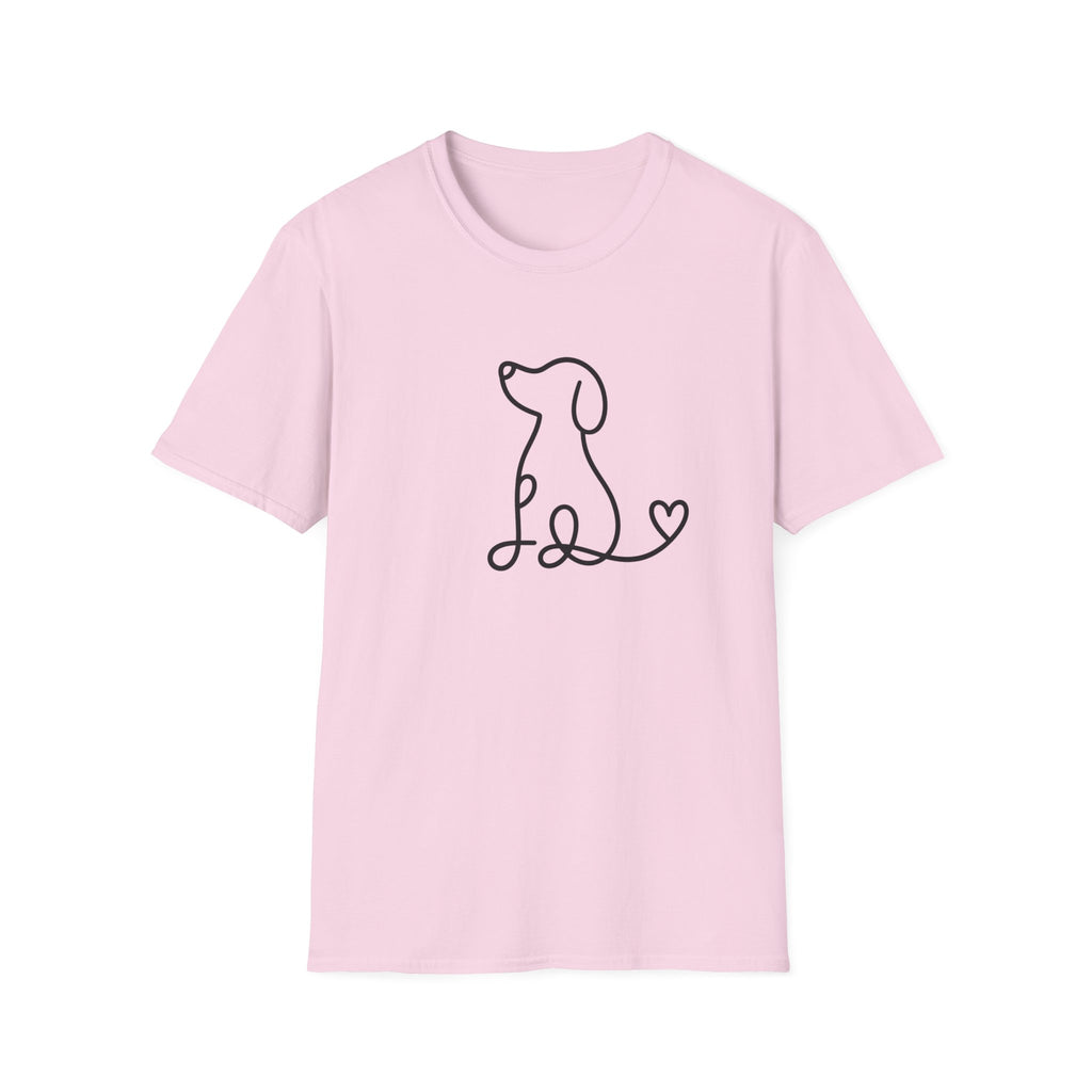 Doodle Dog-black- T-shirt