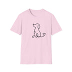 Doodle Dog-black- T-shirt