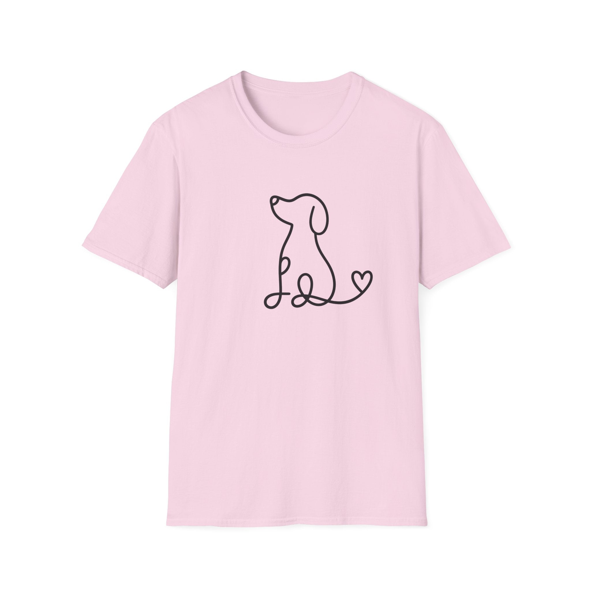 Doodle Dog-black- T-shirt