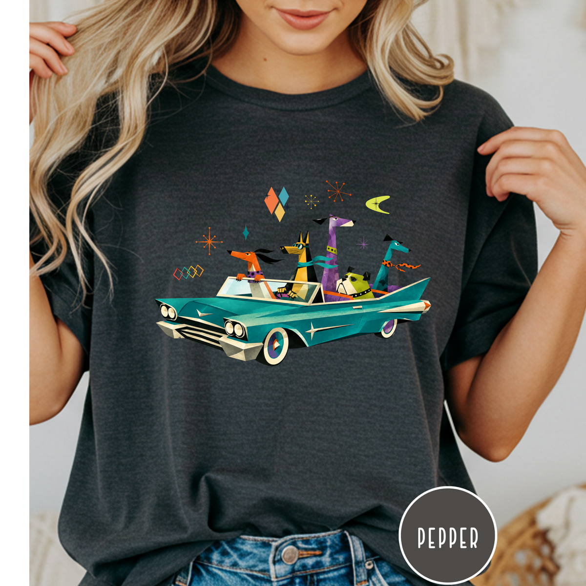 Atomic Dogs Hit the Streets T-shirt