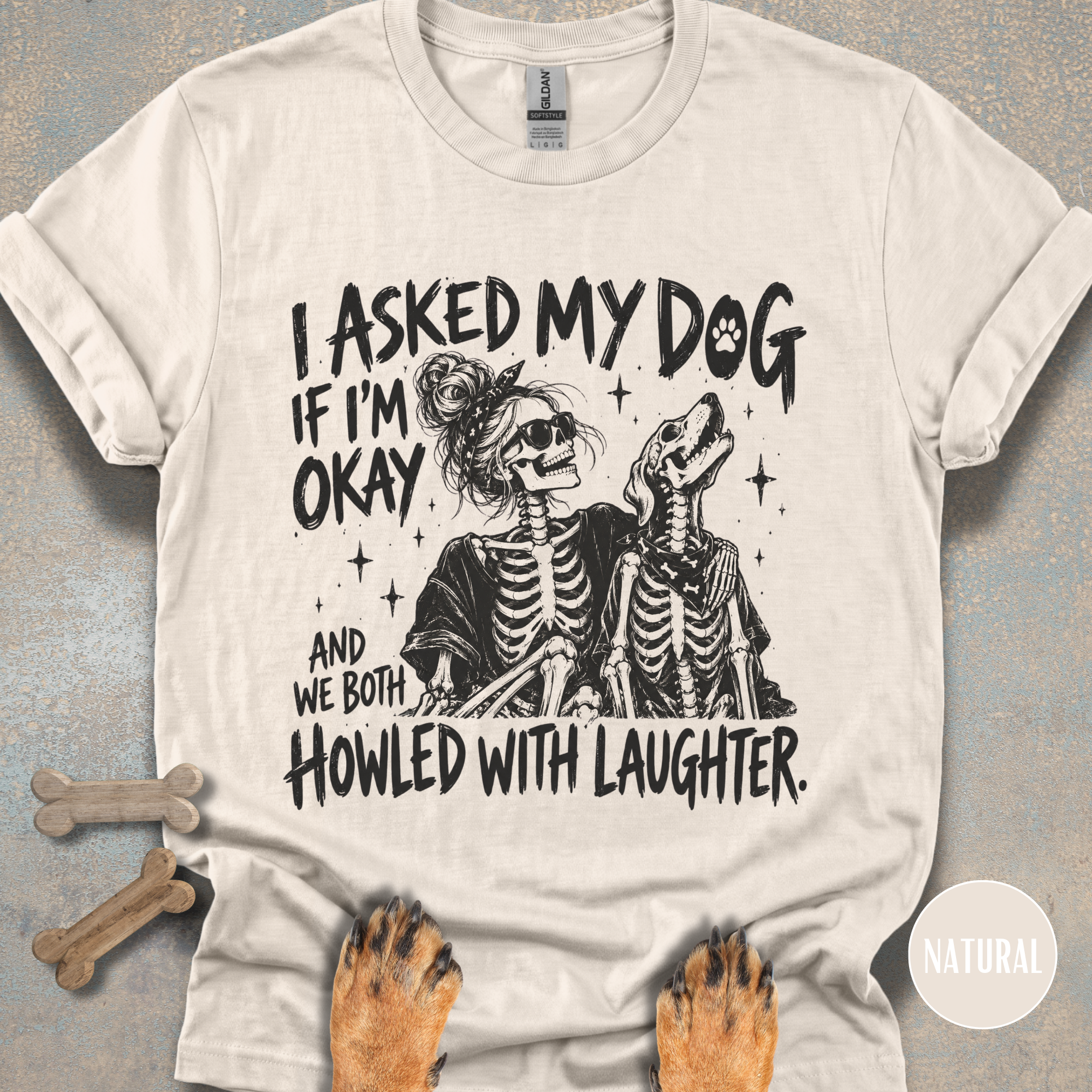 Howled with Laughter T-shirt