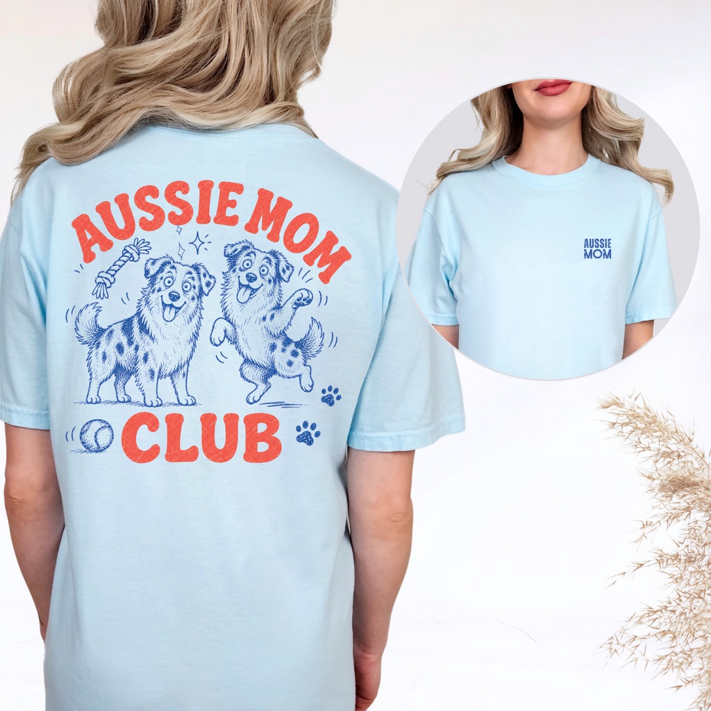 Aussie Mom Club T-shirt