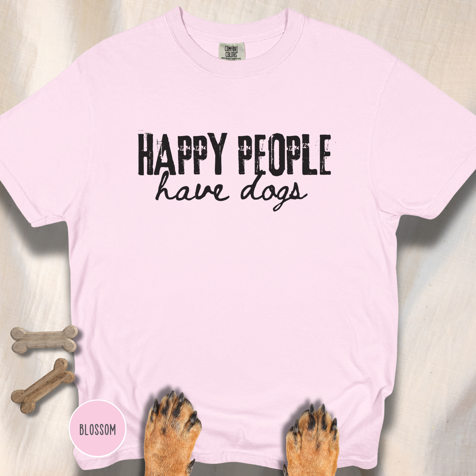 Happy People Have Dogs T-shirt