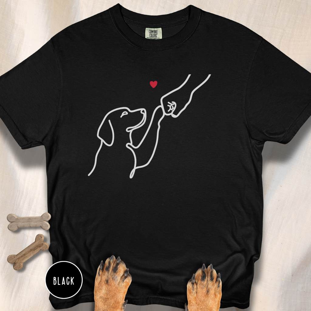 Paw and Hand Fist Bump T-shirt