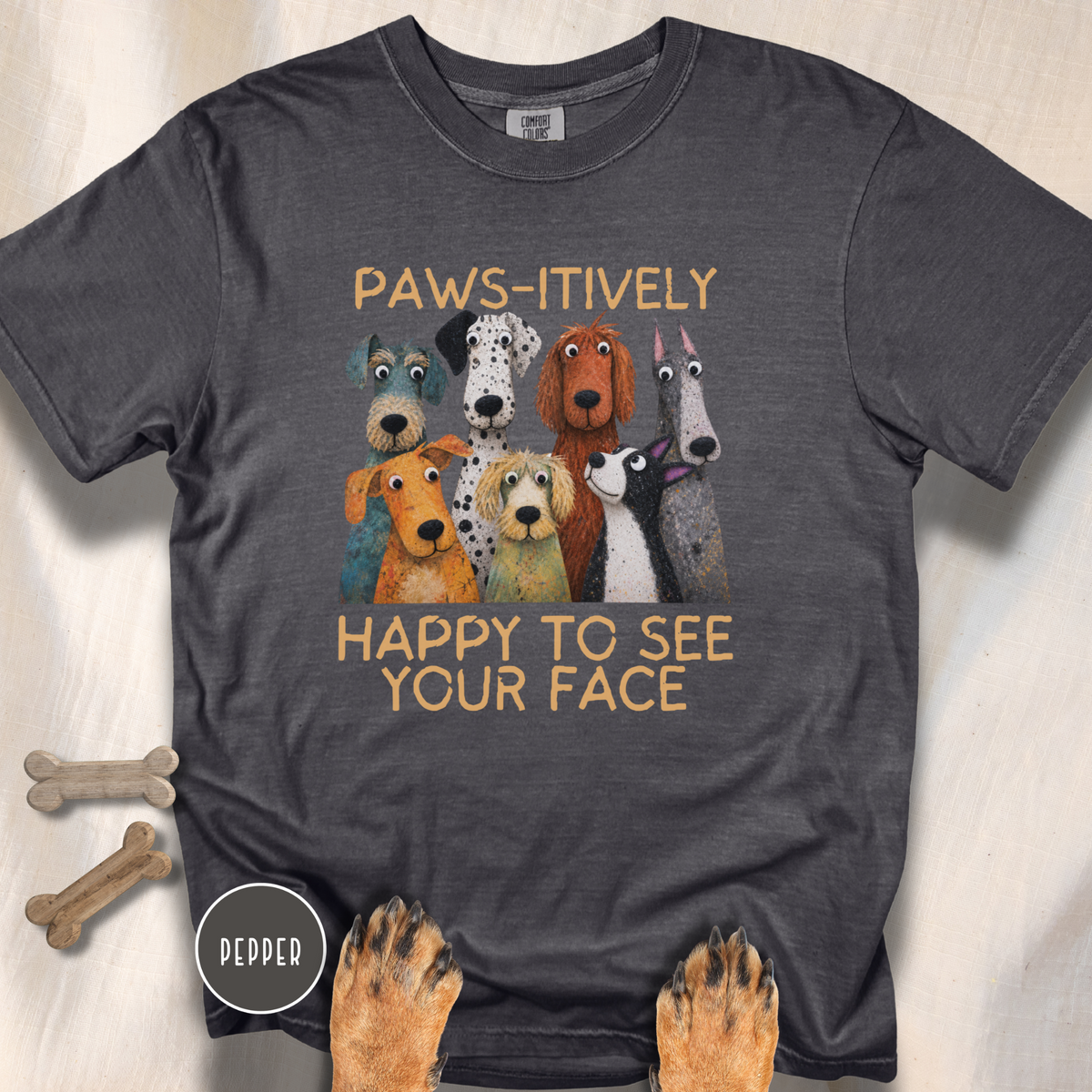 Paws-itively Happy T-shirt