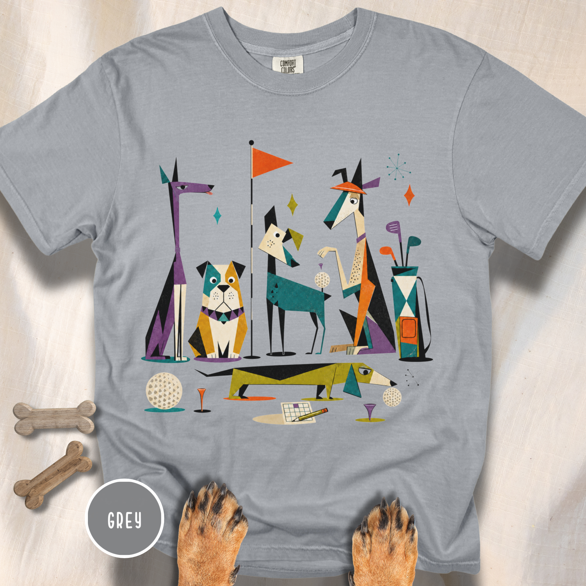 Atomic Dogs Hit the Greens T-shirt