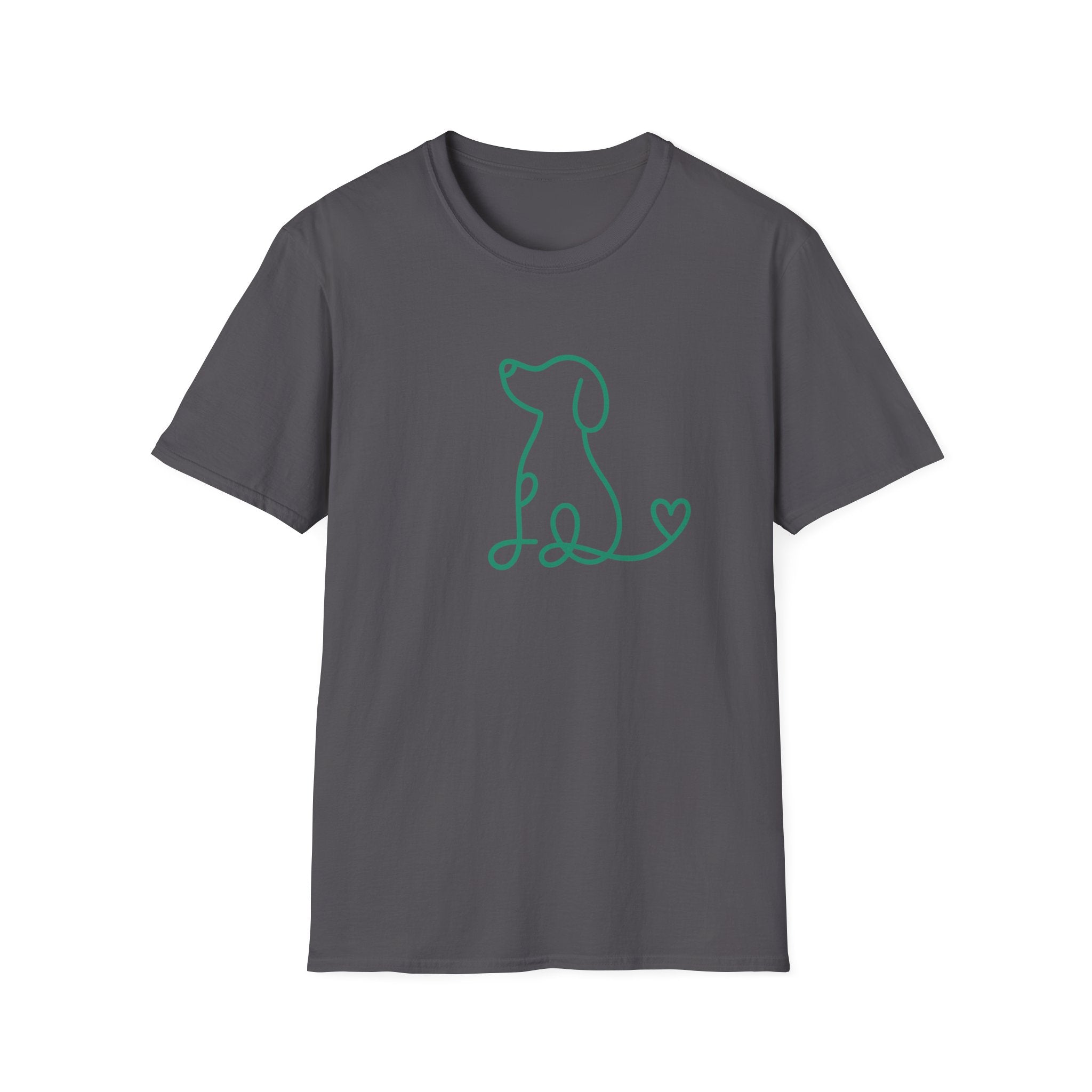 Doodle Dog-green- T-shirt