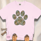 Paws in the Marsh Dog Paw T-Shirt