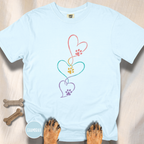 Heart Linked Paw T-shirt