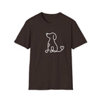 Doodle Dog-white- T-shirt