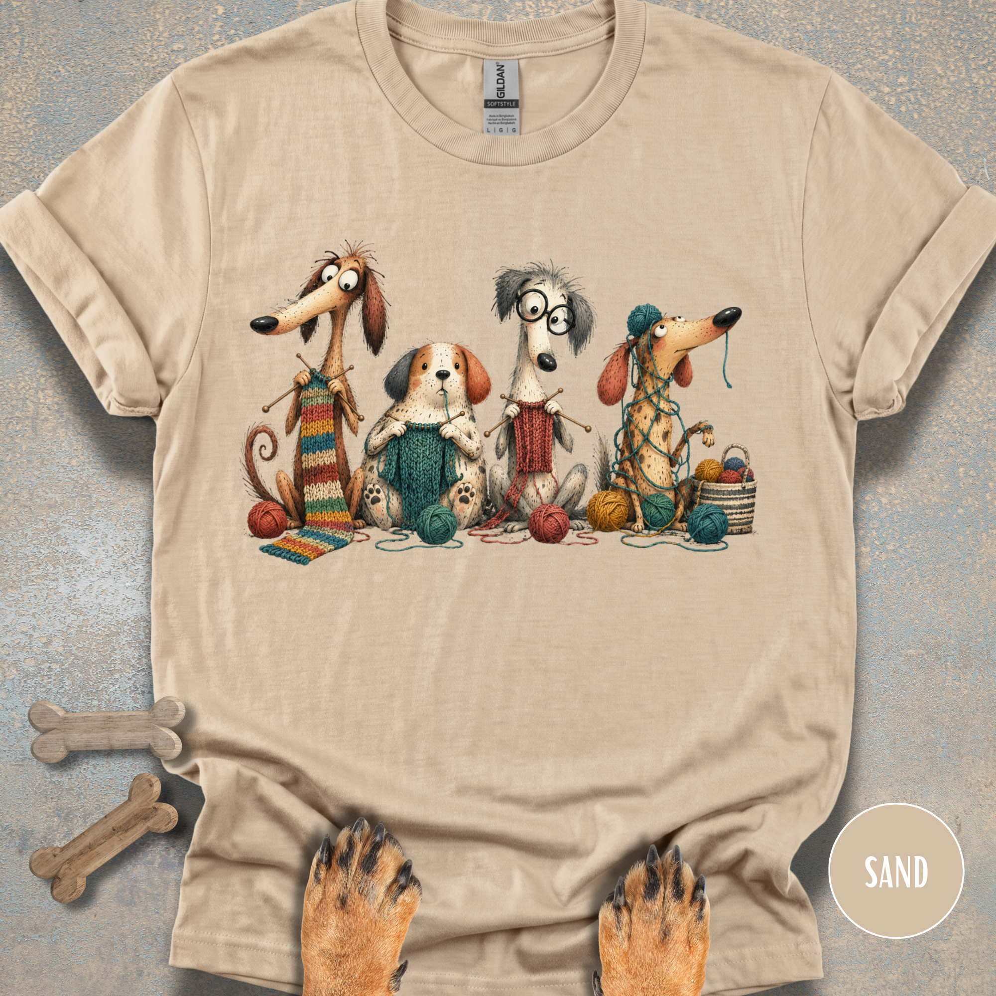 Dog Knitters T-shirt