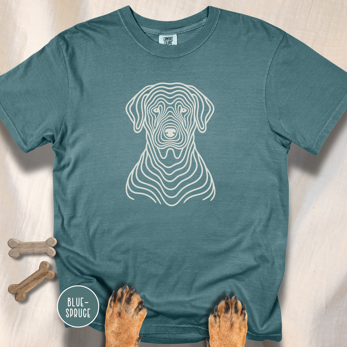 'Sup Pup Optical Art T-shirt