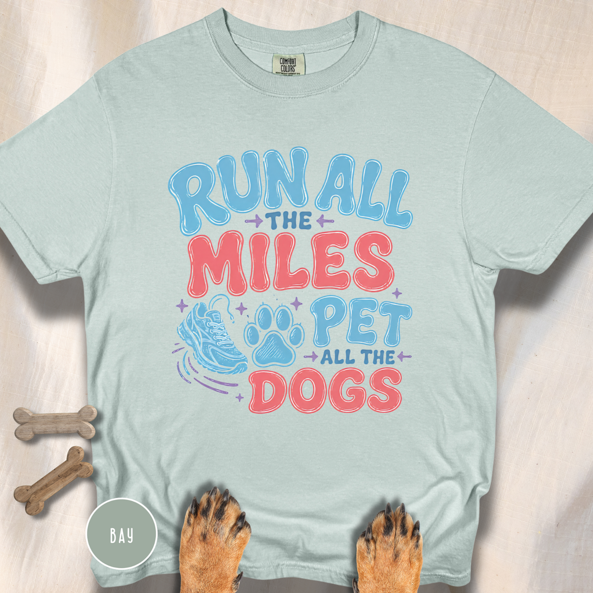 Run All the Miles  T-shirt