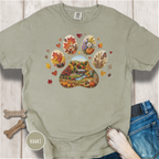 Fall in New England Dog Paw T-shirt