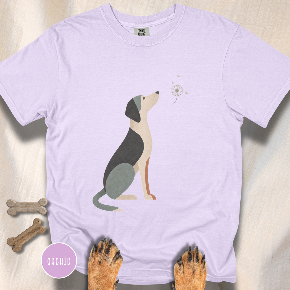 A Dog and a Dandelion T-shirt