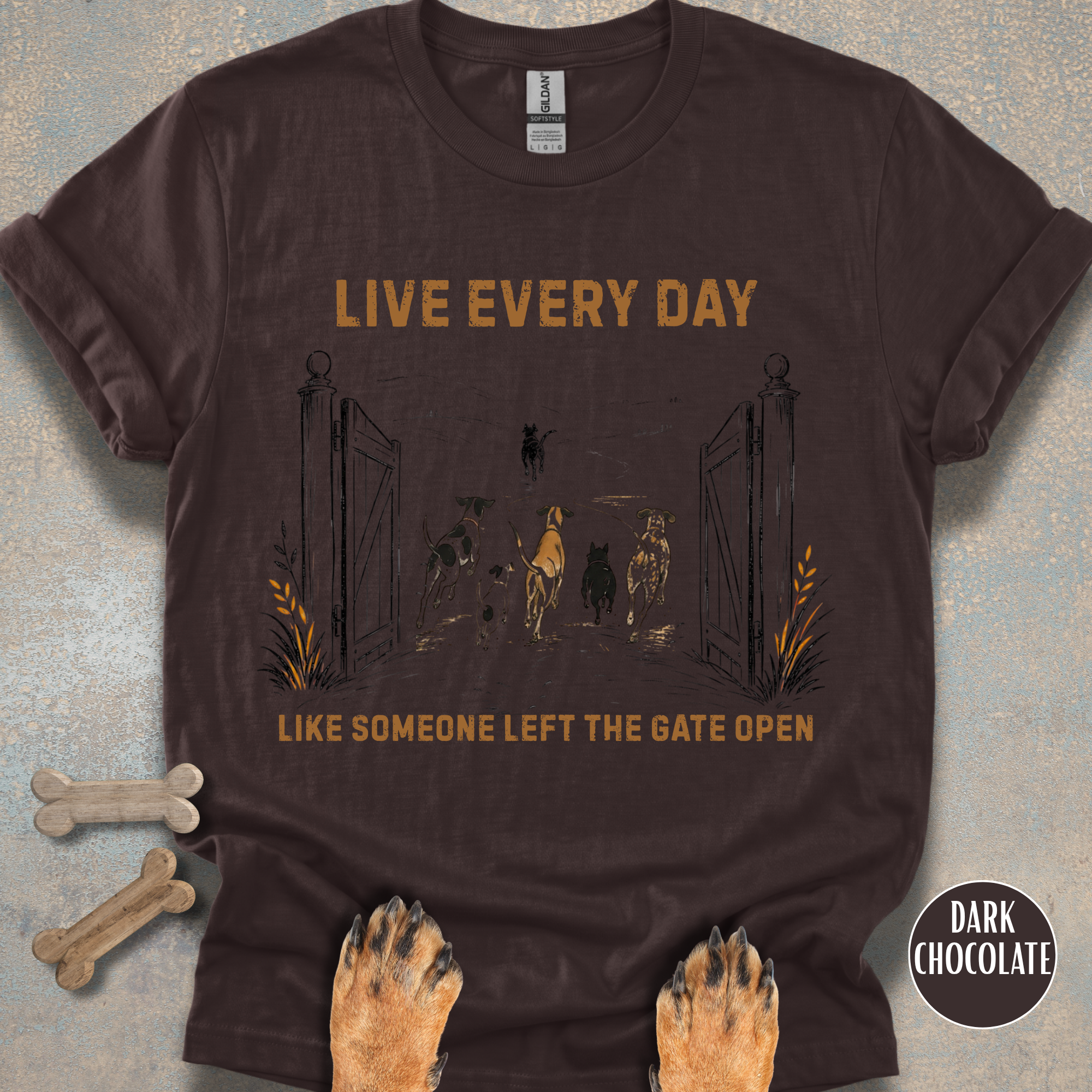 Live Every Day Like Someone Left the Gate Open T-shirt