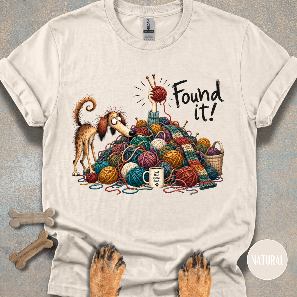 Found It Yarn Pile T-shirt