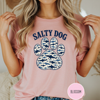 Salty Dog Shark Paw Print  T-shirt