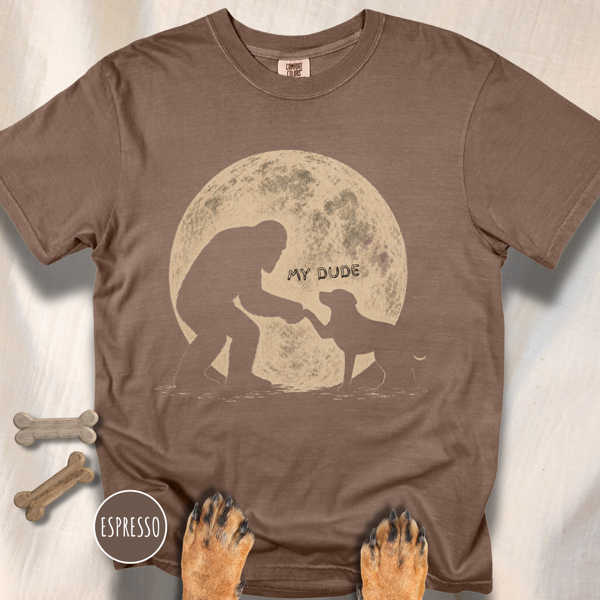 My Dude Big Foot Fist Bump T-shirt