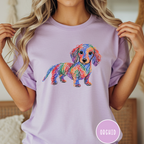 Scribble Dachshund T-shirt