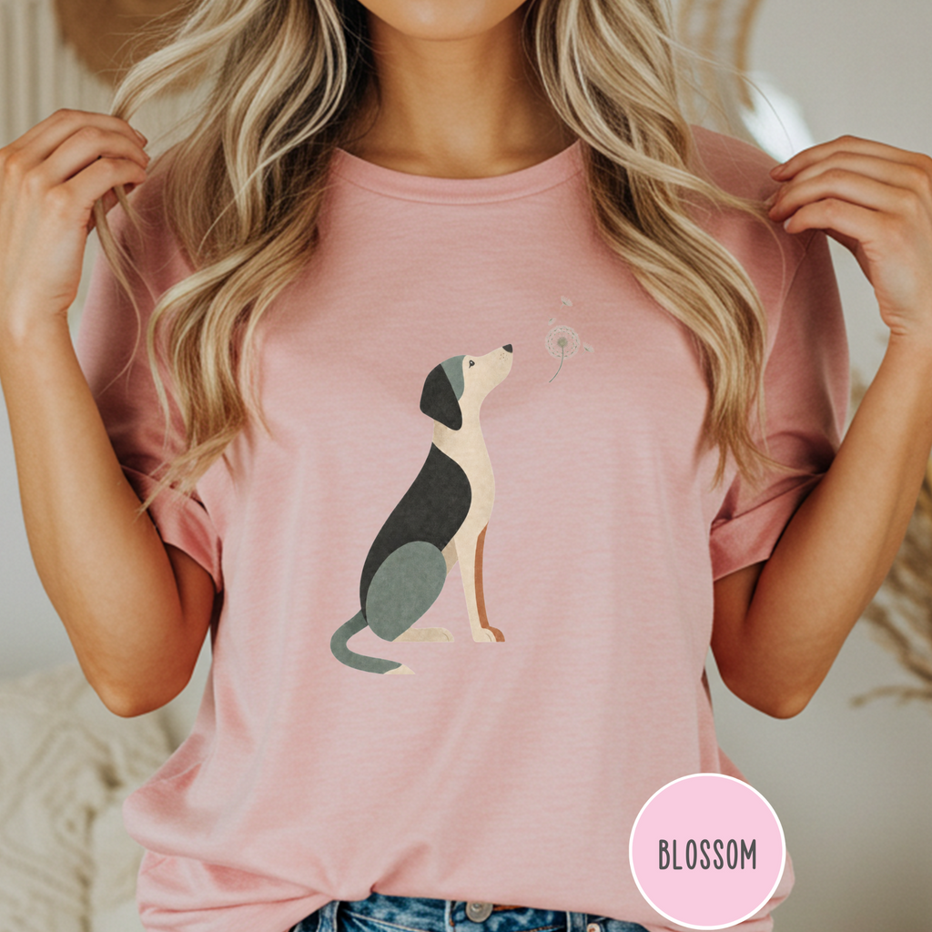 A Dog and a Dandelion T-shirt