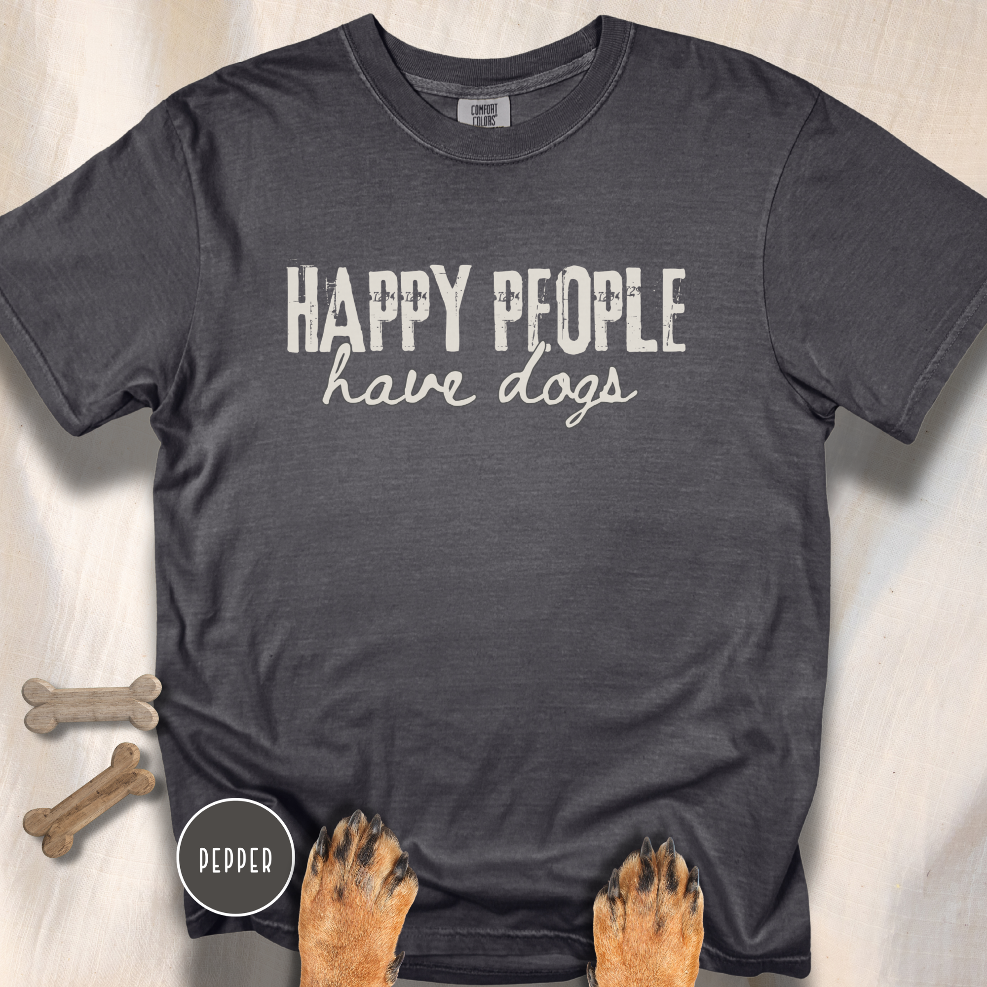 Happy People Have Dogs T-shirt