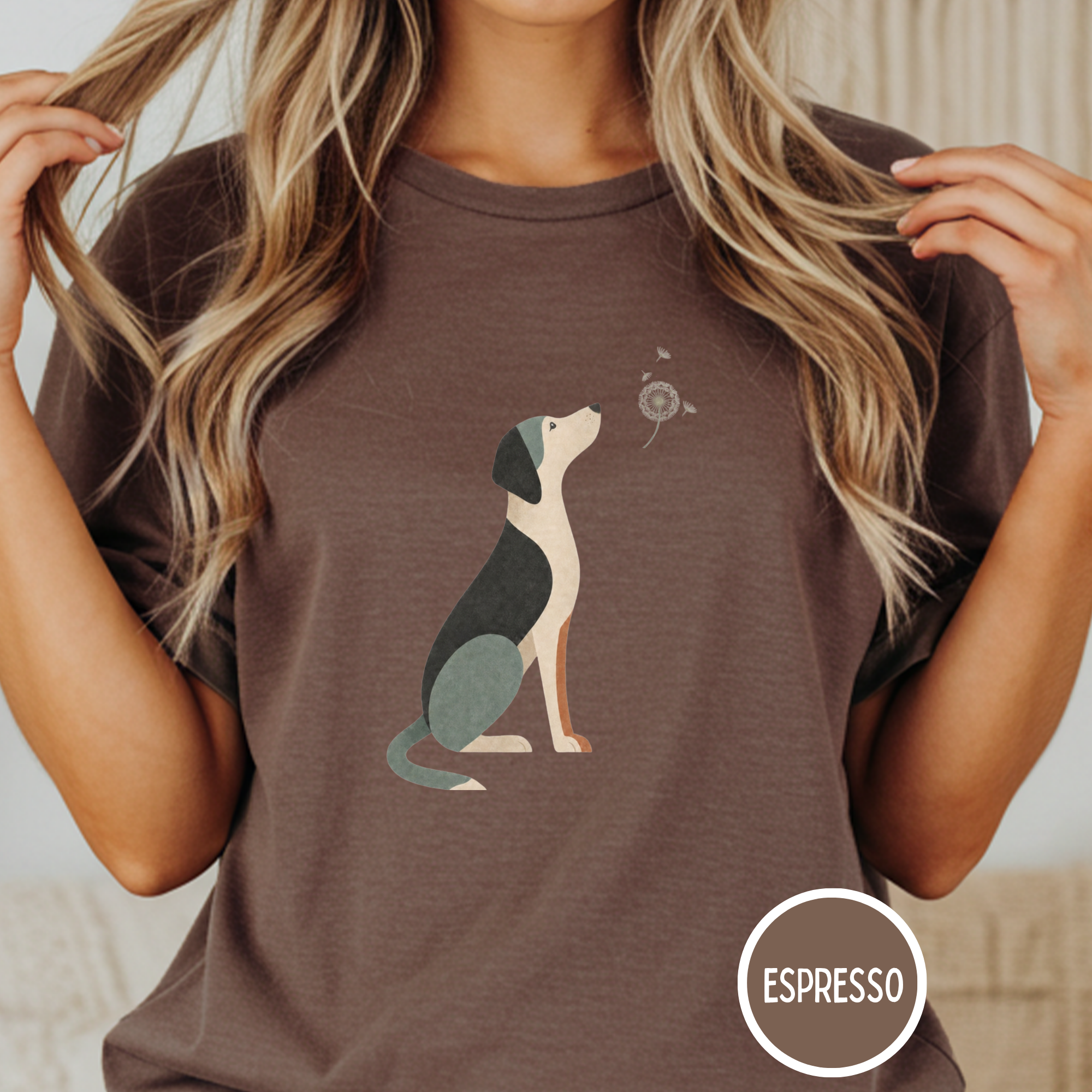 A Dog and a Dandelion T-shirt