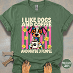 I Like Dogs & Coffee T-shirt