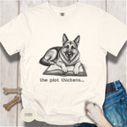 German Shepherd The Plot Thickens T-shirt
