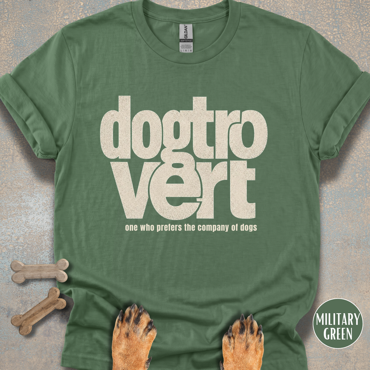 Dogtrovert Statment T-shirt