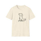 Doodle Dog-black- T-shirt