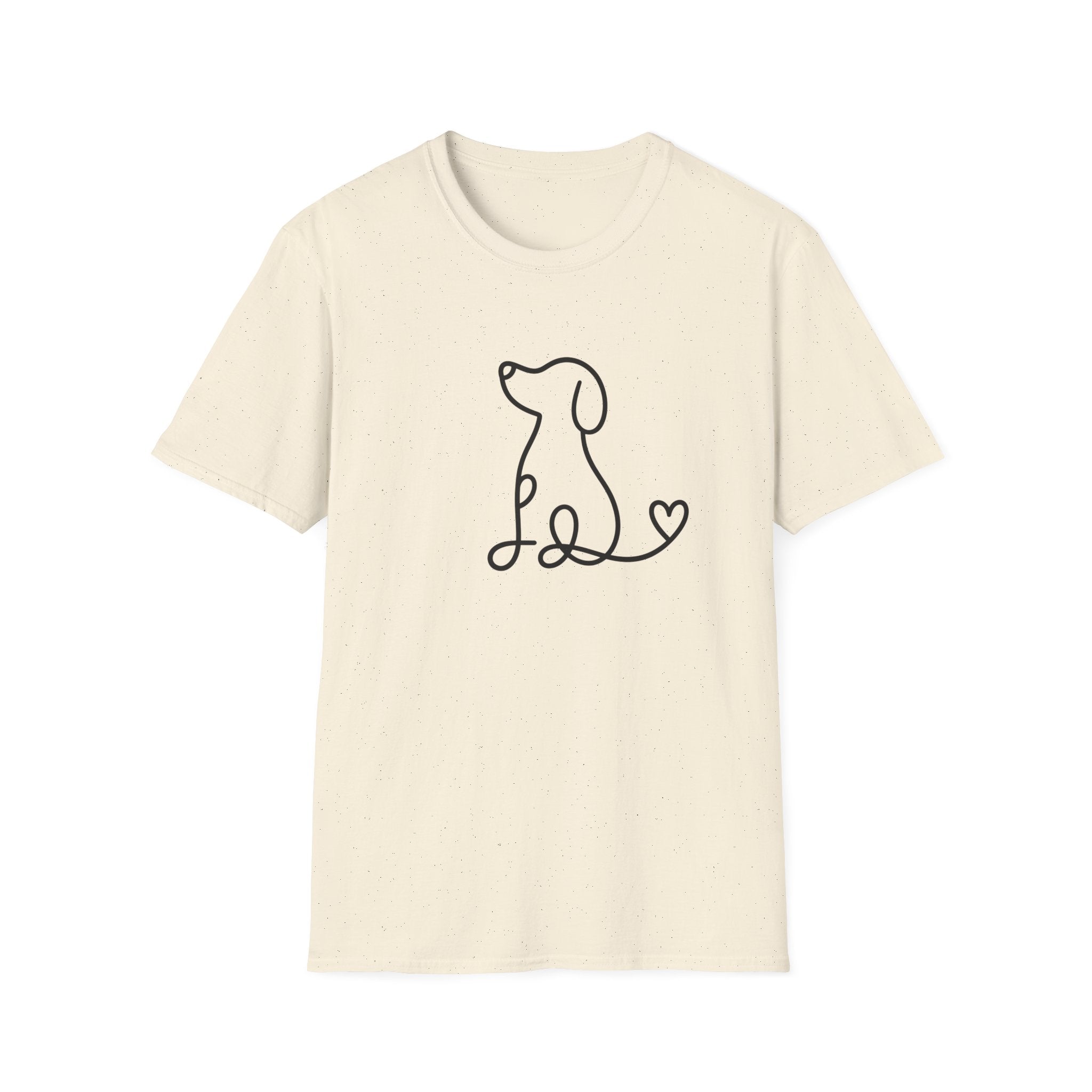 Doodle Dog-black- T-shirt