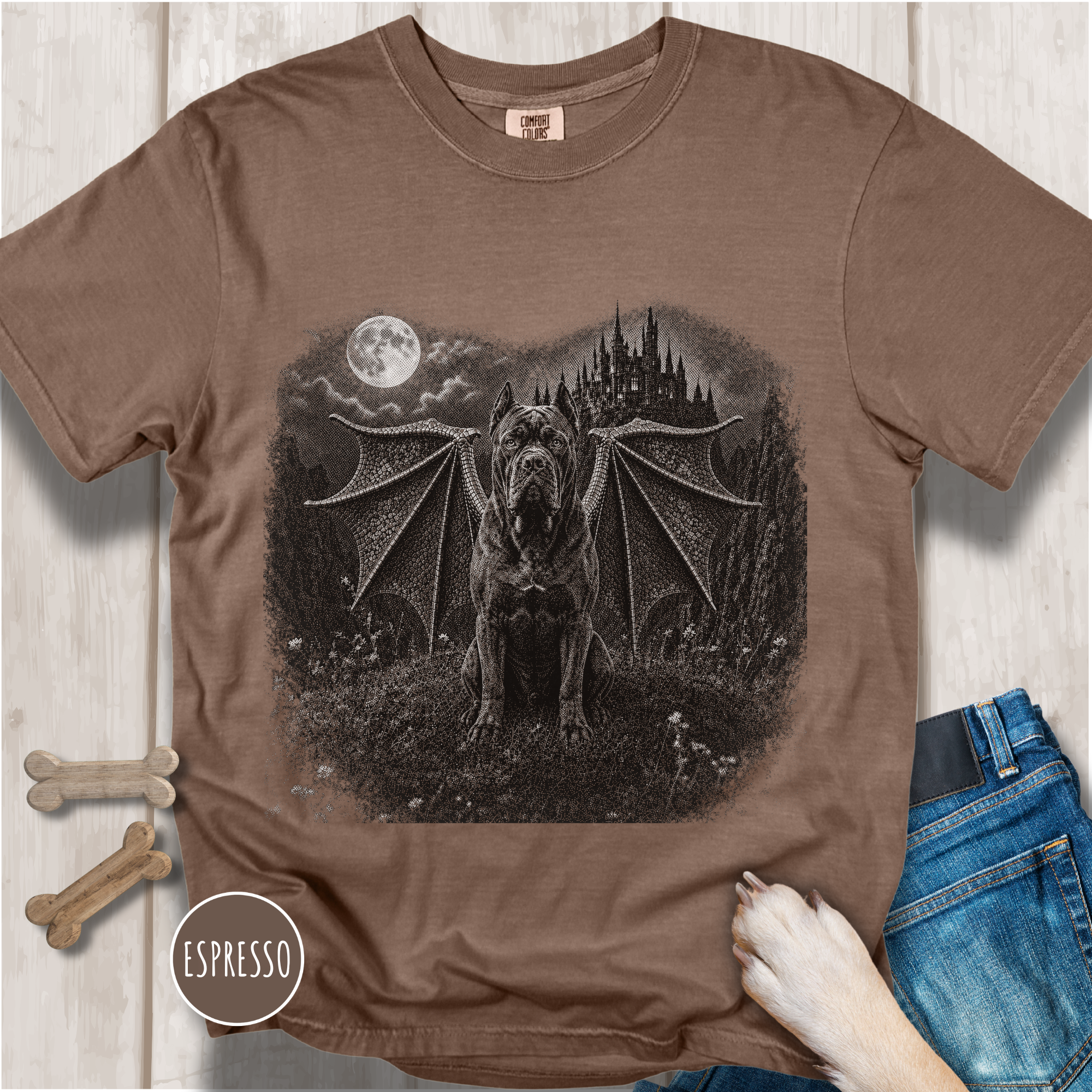 Mythic Guardian Cane Corso T-Shirt