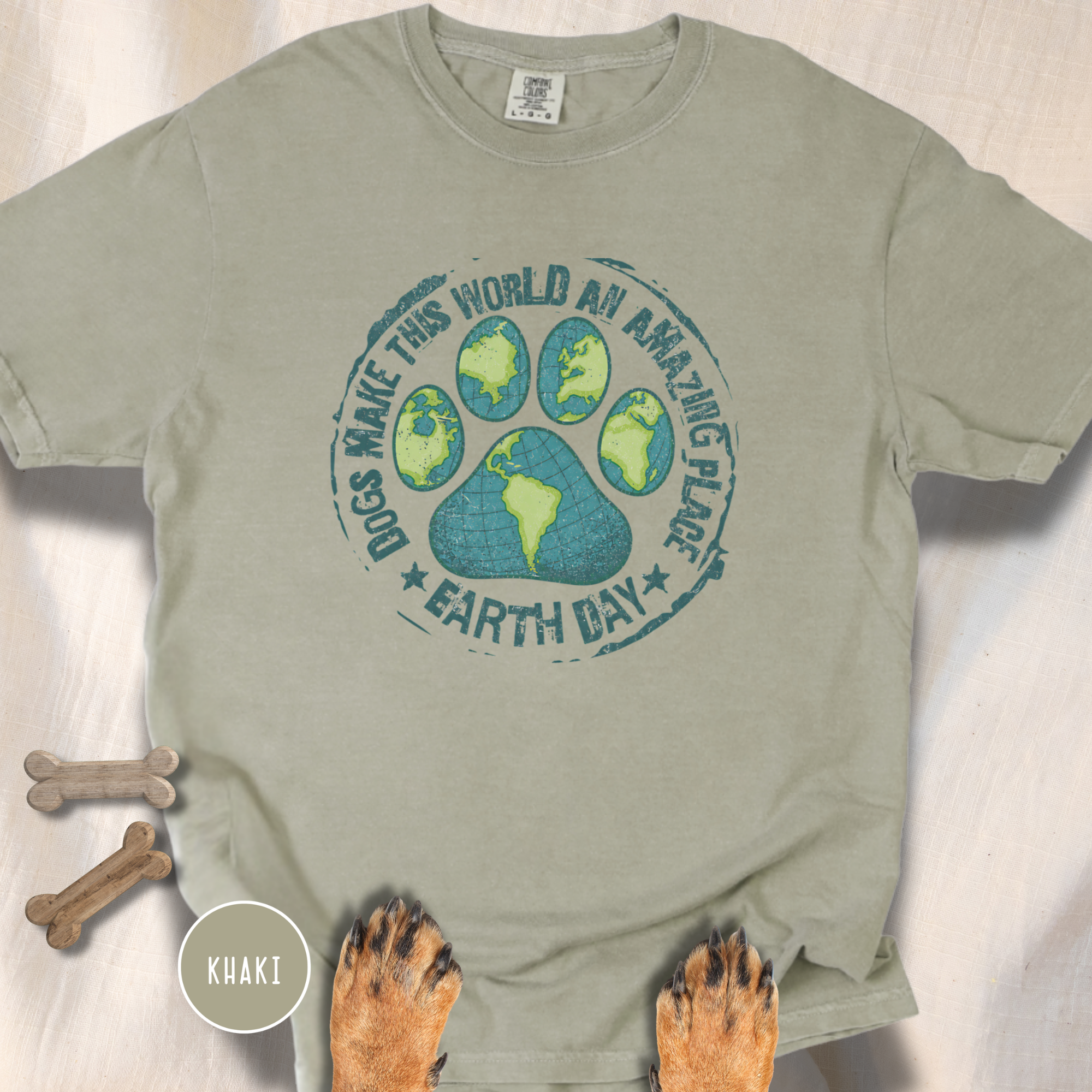 Dogs Make the World Amazing T-shirt