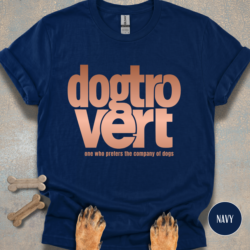 Dogtrovert Statment T-shirt