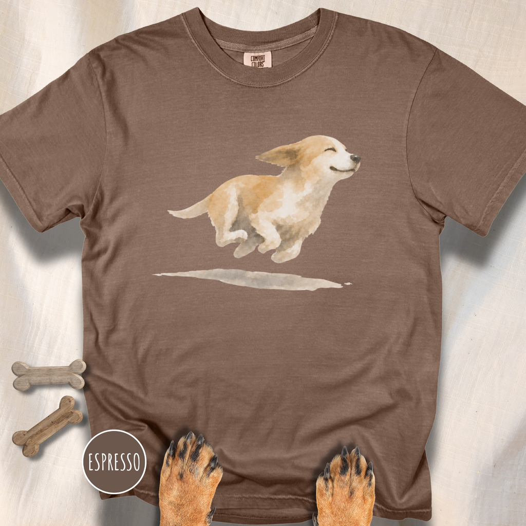 Dog Zoomies Watercolor T-Shirt