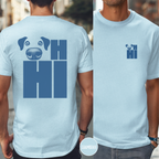 OH Hi Dog Nose Blue T-shirt