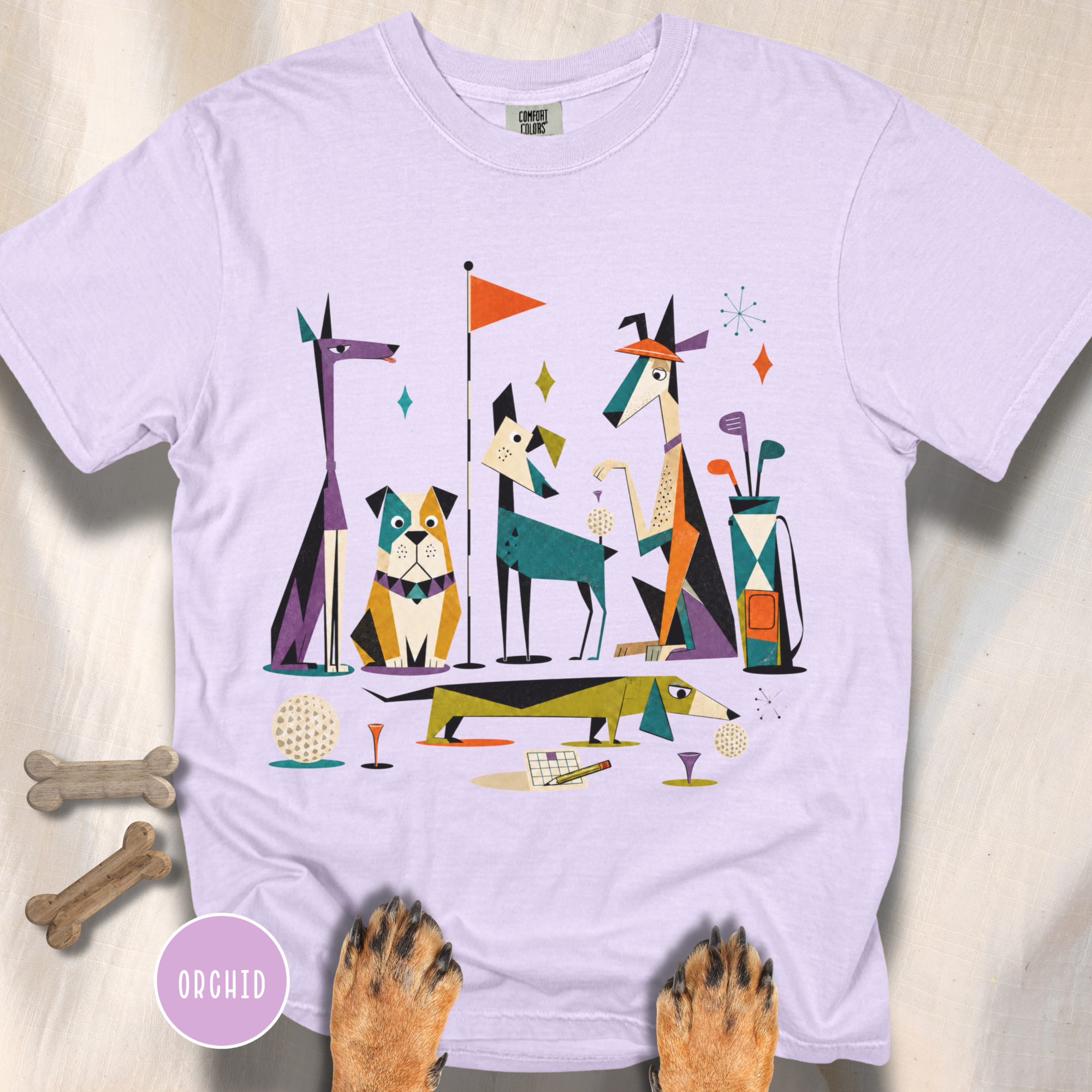 Atomic Dogs Hit the Greens T-shirt