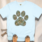 Paws in the Marsh Dog Paw T-Shirt