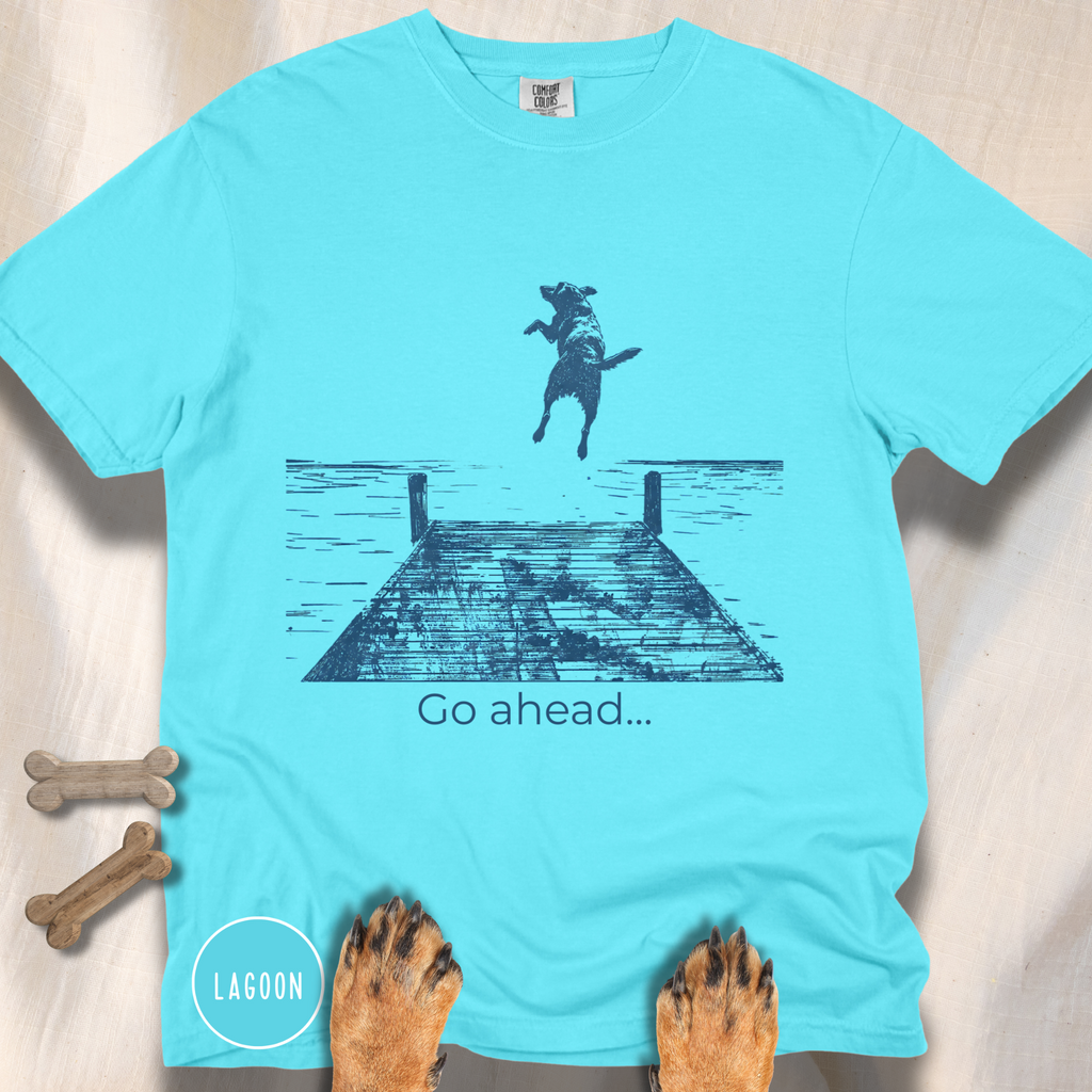 Go ahead...and Jump Dock Dog T-Shirt