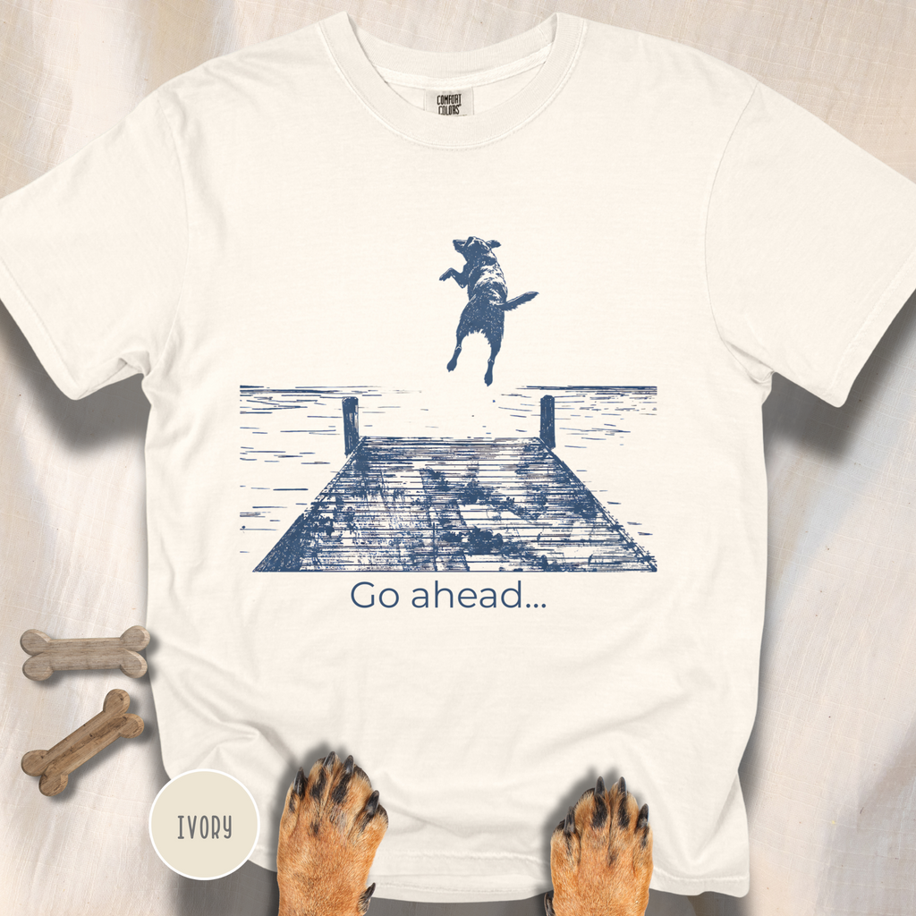 Go ahead...and Jump Dock Dog T-Shirt